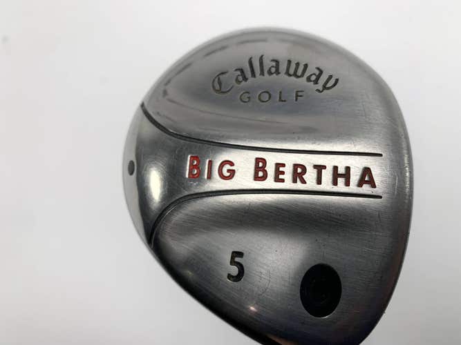 Callaway Big Bertha 2004 5 Fairway Wood 18* RCH 75w Regular Graphite Mens RH
