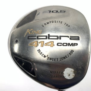 Cobra 414 Composite Driver 10.5* Mitsubishi Rayon SL-45 45g Stiff Mens RH