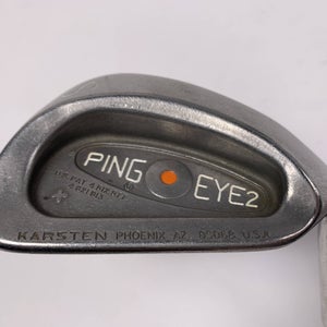 Ping Eye 2 + Sand Wedge SW Orange Dot 2* Flat Karsten K Shaft Wedge Mens RH