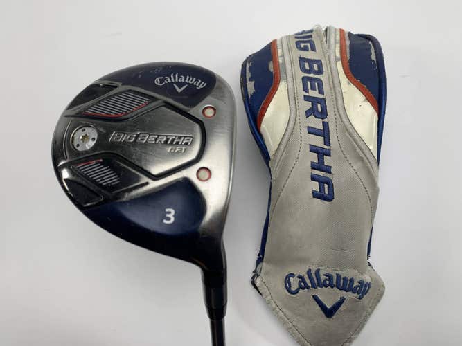 Callaway Big Bertha B21 3 Fairway Wood 15* RCH 55 55g Senior Graphite Mens RH HC