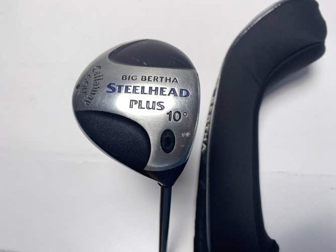 Callaway Steelhead Plus Driver 10* Big Bertha Regular Graphite Mens RH HC