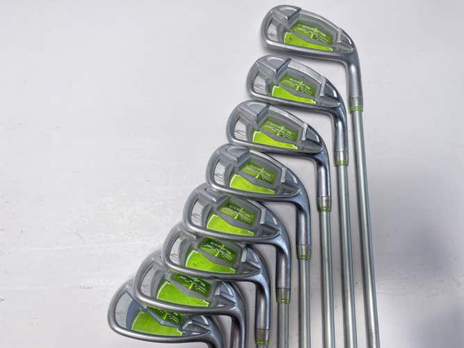 Cobra AMP Iron Set 5-PW+GW+SW Aldila 50g Ladies Graphite Womens RH
