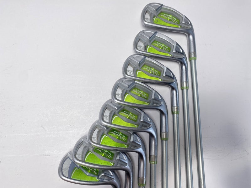 Cobra AMP Iron Set 5-PW+GW+SW Aldila 50g Ladies Graphite Womens RH