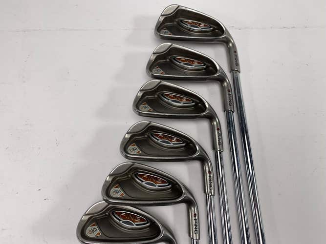 Ping G10 Iron Set 5-PW Maroon Dot 4.5* Up AWT Regular Steel Mens RH