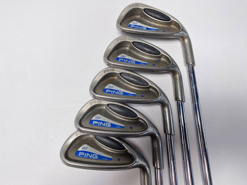 Ping G2 Iron Set 6-PW Blue Dot 1* Up TFC 100 Regular Steel Mens RH