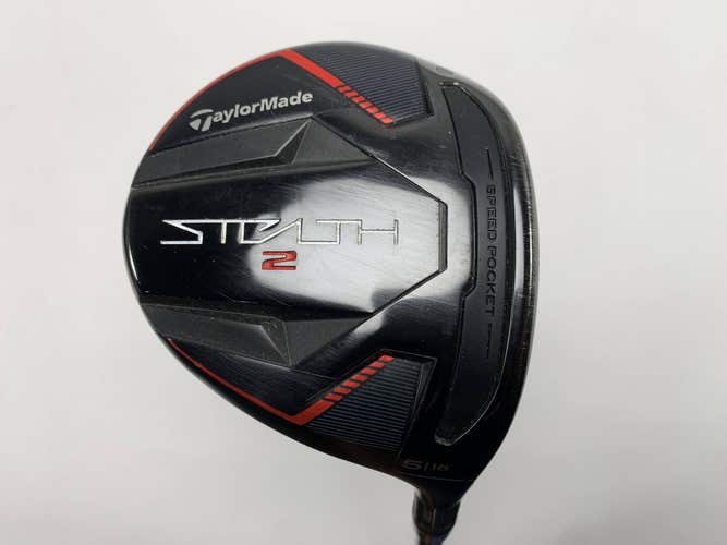 TaylorMade Stealth 2 5 Fairway Wood 18* Fujikura Ventus Red TR 5R Regular RH