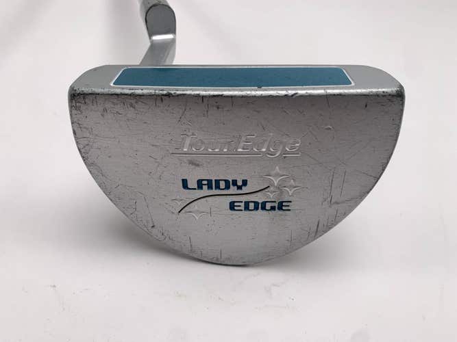Tour Edge Lady Edge Mallet Putter 32.5" Superstroke Pistol 1.0 Womens LH