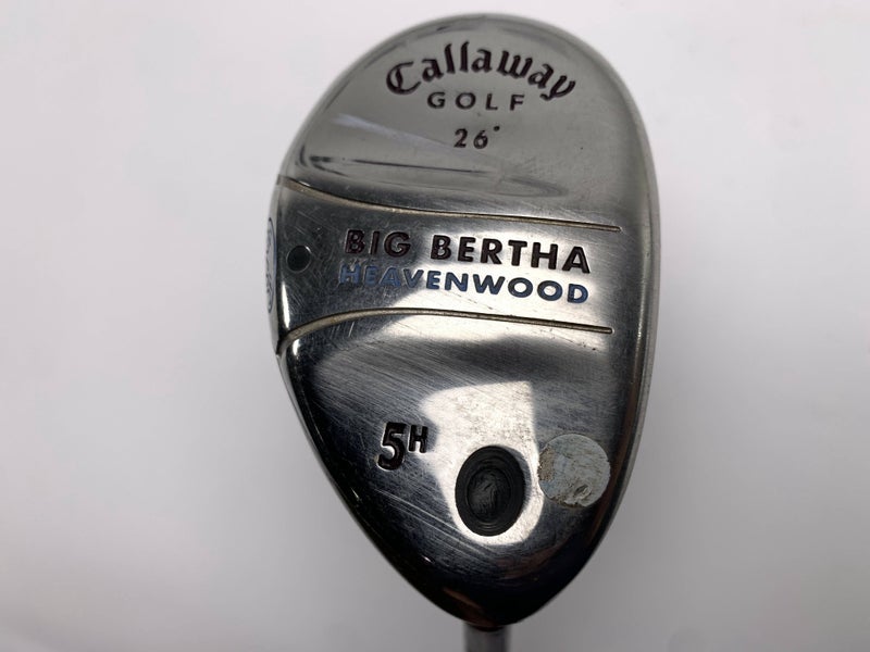 Callaway Big Bertha Heavenwood 5 Hybrid 25* Big Bertha Gems 55 55g Womens RH