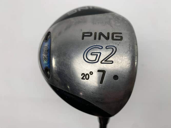 Ping G2 7 Fairway Wood 20* TFC100 Regular Graphite Mens RH Midsize Grip