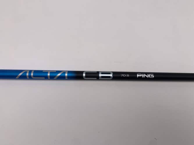 Ping Alta CB 70g Stiff Graphite Hybrid Shaft 38.5"-Ping
