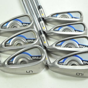 Ping GMax 6-W,SW Iron Set Regular Flex Yellow Dot Right AWT 2.0 Steel # 200915