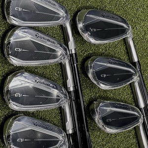 TaylorMade Qi Iron Set 5-PW, AW Graphite Fujikura Ventus TR 7S Stiff Flex NEW