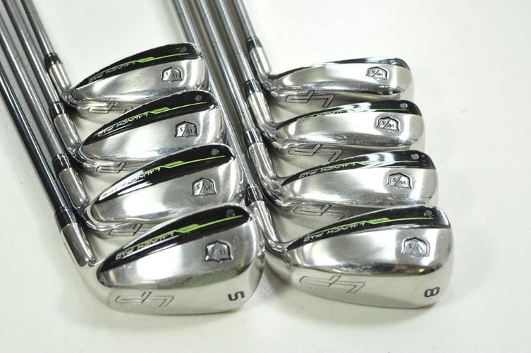 Wilson Launch Pad 2 5-PW,GW,SW Iron Set Senior Flex RH EvenFlow Graphite #200916
