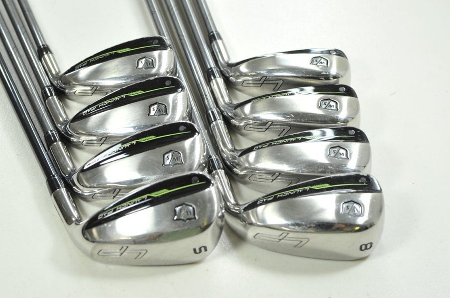 Wilson Launch Pad 2 5-PW,GW,SW Iron Set Senior Flex RH EvenFlow Graphite #200916