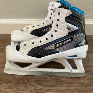 2015 Bauer Reactor 5000 Hockey Goalie Skates   6.5 (Used)