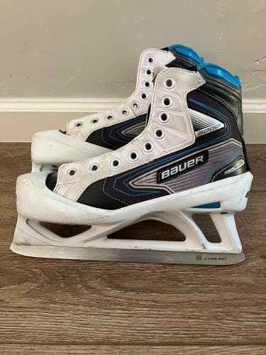 2015 Bauer Reactor 5000 Hockey Goalie Skates 6.5 (Used)