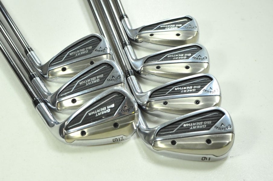 Callaway Great Big Bertha 2023 6-PW,AW,SW Iron Set Senior RH Graphite # 200745