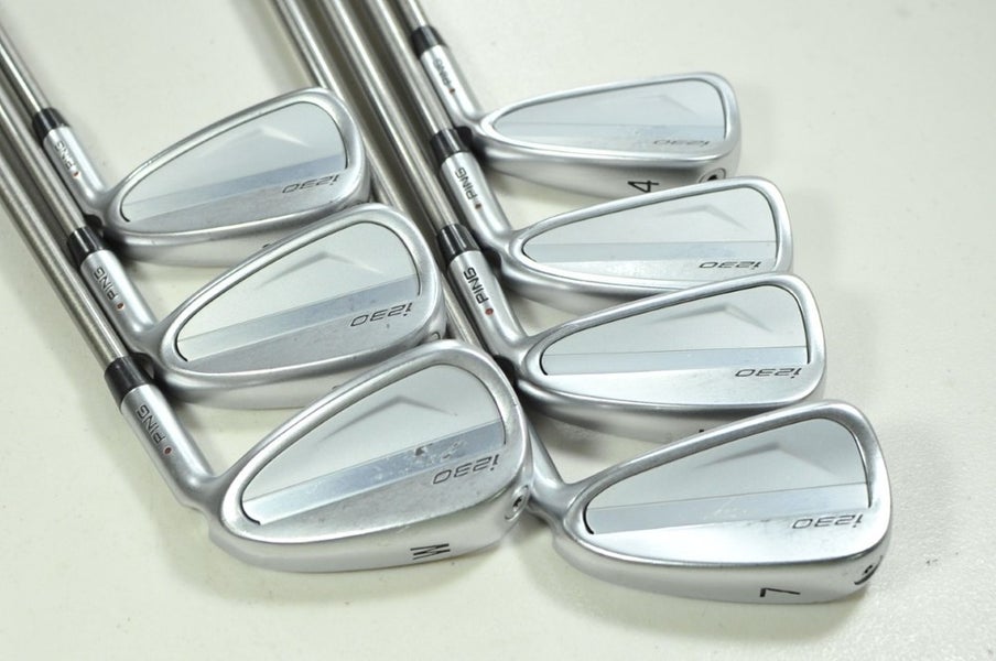 Ping i230 4-W Iron Set Stiff Flex Right Aerotech SteelFiber 95  # 200511