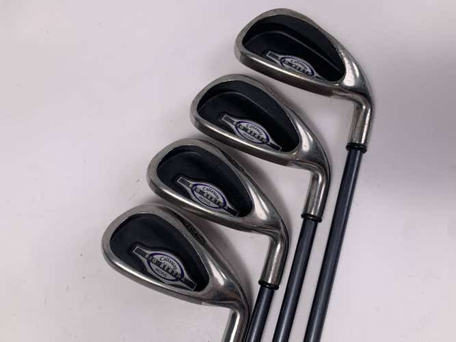 Callaway Big Bertha 2002 Iron Set 5-9 RCH 65i Ladies RH No 7 iron