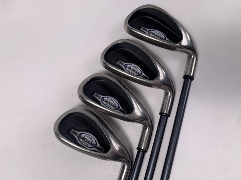 Callaway Big Bertha 2002 Iron Set 5-9 RCH 65i Ladies RH No 7 iron