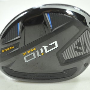 TaylorMade Qi10 Max Rescue 5-27* Hybrid Senior Flex Right Graphite # 194654