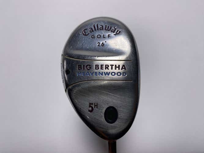 Callaway Big Bertha Heavenwood 5 Hybrid 26* Big Bertha Gems 55g Womens RH