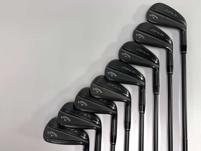 Callaway Apex TI Fusion Iron Set 4-PW+GW DG S300 Mid Tour Issue Stiff RH