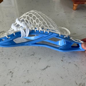 Carolina Blue Nike Elite 10 Lacrosse Head Strung (Never Used in Game)