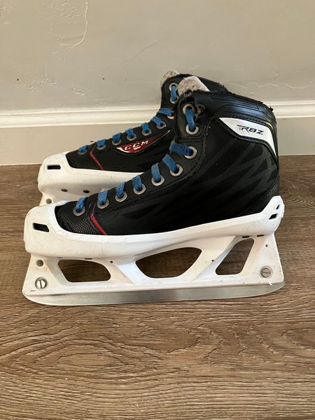 CCM RBZ 70 Hockey Goalie Skates   Size 4.5 (Used)