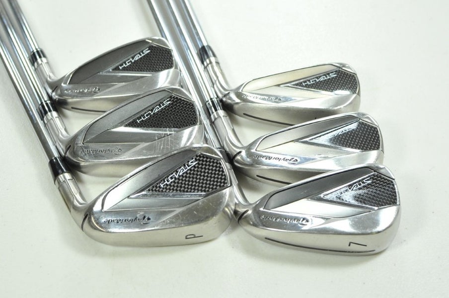 TaylorMade Stealth 5-PW Iron Set Regular Flex Right KBS MAX MT Steel # 200617