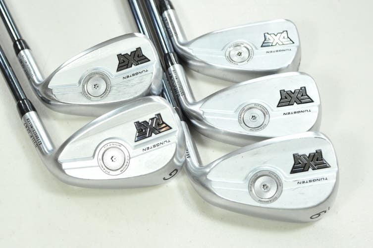 PXG Gen7 0311 P Chrome 7-W,GW Iron Set Regular Flex RH Recoil Graphite # 200898