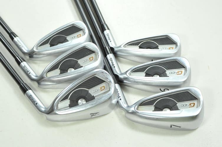 Ping G400 5-W Iron Set Senior Flex Black Dot Right Alta CB Graphite  # 200920
