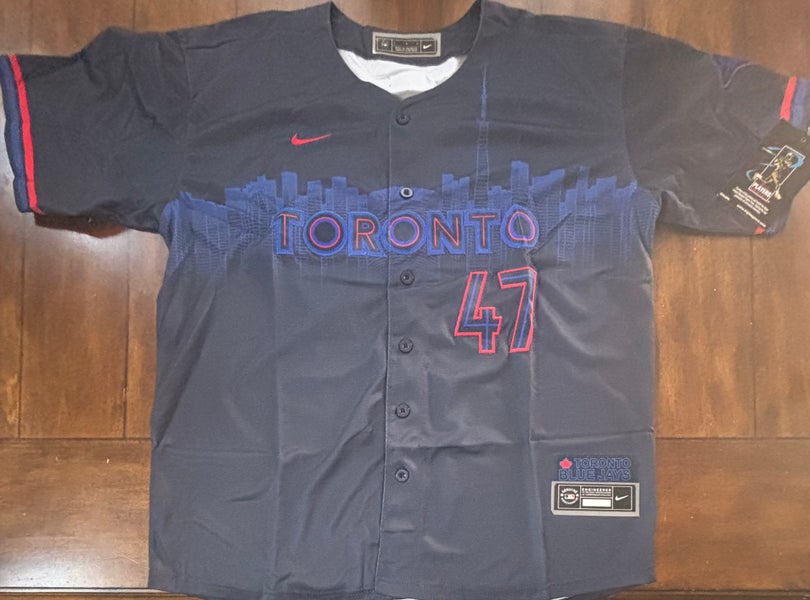 Toronto Blue Jays City Connect Addison Barger Jersey Adult Large NWT.