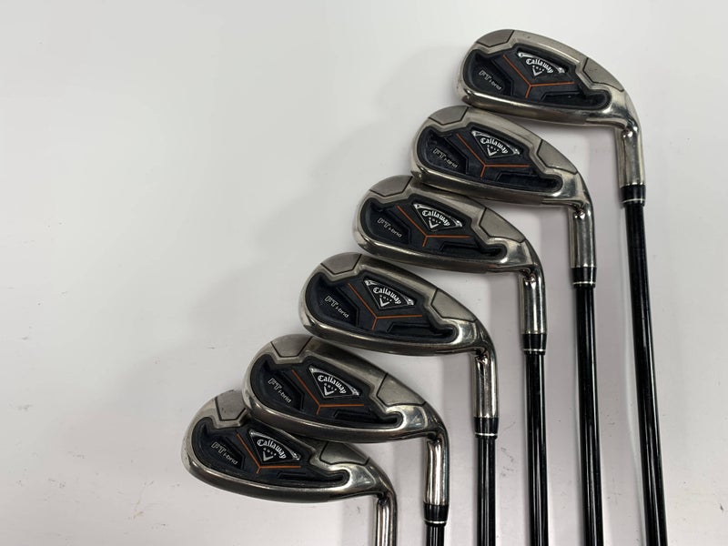 Callaway FT i-Brid Iron Set 7-PW+SW+LW 75g Regular Graphite Mens RH