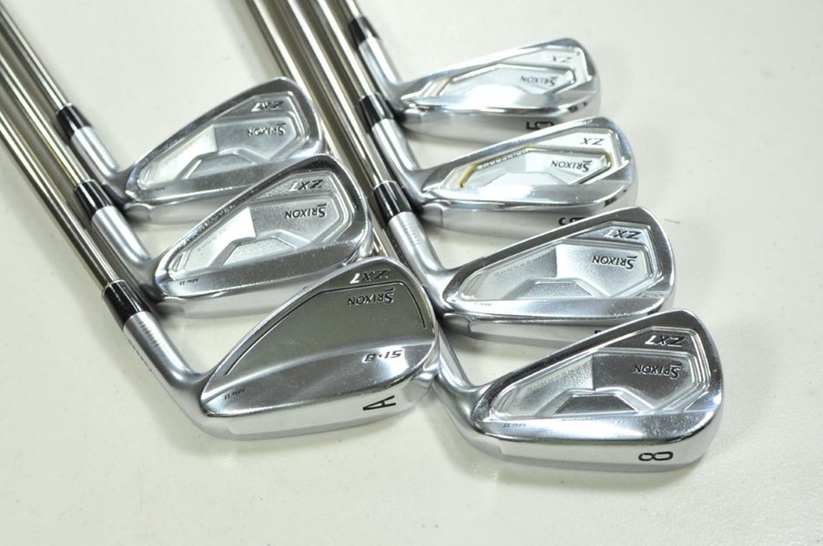Srixon ZX7 MK II/ZX5 MK II 5-PW,AW Iron Set Stiff Flex Right Graphite # 200796