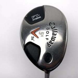 Callaway Fusion FT Hybrid 5 Hybrid 26* Aldila NVS Orange 85g Senior RH