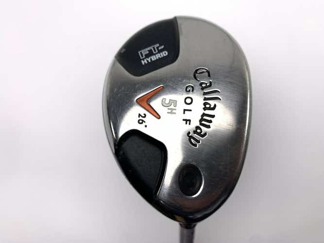 Callaway Fusion FT Hybrid 5 Hybrid 26* Aldila NVS Orange 85g Senior RH