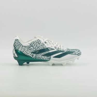 new men's 11 Adidas Adizero Electric White green (snakeskin) Football Cleats IH8568