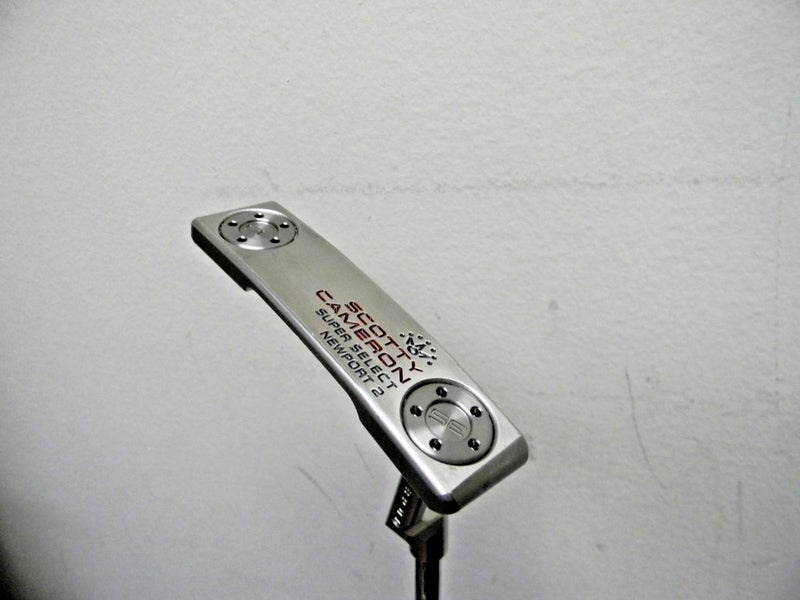 SUPER CLEAN TITLEIST SCOTTY CAMERON SUPER SELECT NEWPORT 2 PUTTER 34" W HC