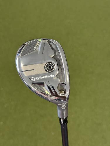 TaylorMade Golf Qi35 RESCUE 19* 3 Hybrid Stiff Flex Ventus HB 7-s W Headcover