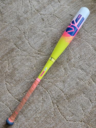 2025 Easton 2X Double Barrel Composite USSSA Certified Bat (-8) 23 oz 31" (Used)