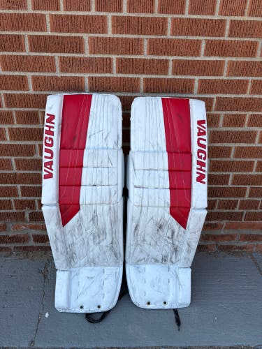 Charlotte Checkers 34+2" Vaughn Goalie Leg Pads Pro Stock (Used)