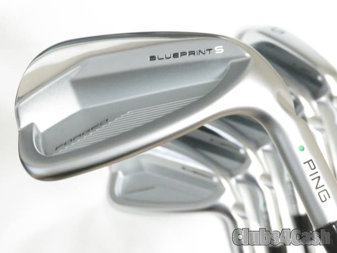 PING Blueprint S irons Green Dot Dynamic Gold MID 100 S300 5-P +1/2" TALL  MINT