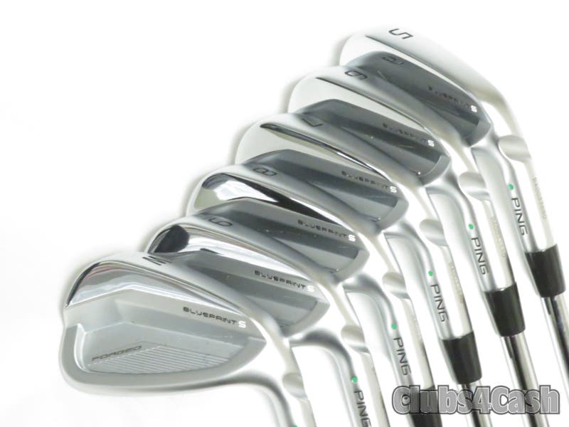 PING Blueprint S irons Green Dot Dynamic Gold MID 100 S300 5-P +1