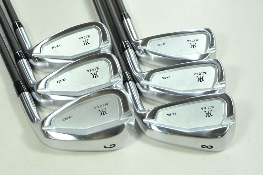 Miura CB-302 6-PW,GW Iron Set Regular Flex Right MMT 70g Graphite # 200924