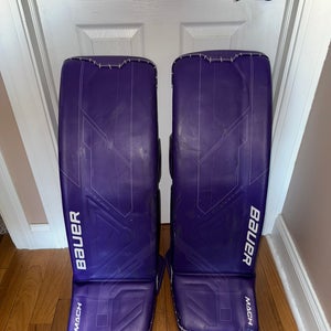 36"   (XL) Purple Bauer Mach Regular Goalie Full Set