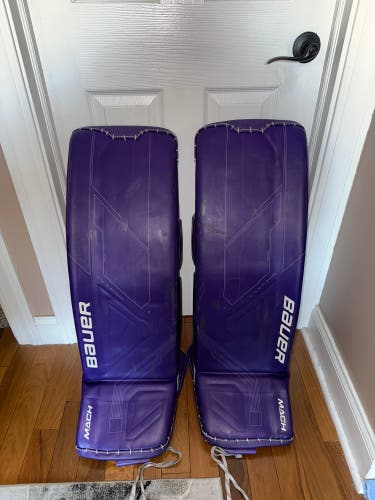 36"   (XL) Purple Bauer Mach Regular Goalie Full Set