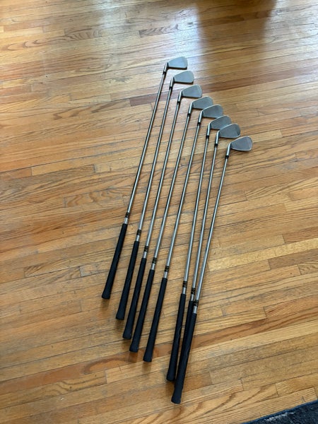 Men's 2002 TaylorMade Rac LT Right Handed Players Iron Set Stiff Flex  Steel Shaft (Used)