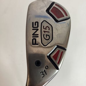 Ping G15 Lefthanded LH Hybrid 31* With Ladies Graphite Shaft