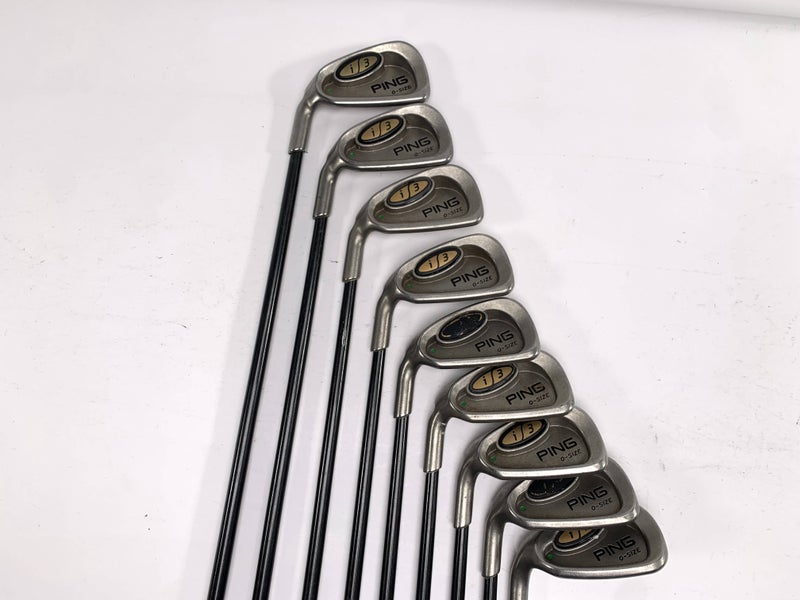 Ping i3 Oversize Iron Set 3-PW+SW Black Dot 350 Series Regular Graphite Mens LH
